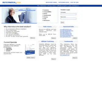 Interneka.com(Interneka Affiliate Program Tracking Software) Screenshot