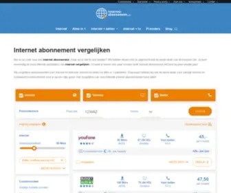 Internet-Abonnement.com(Internet abonnement vergelijken) Screenshot
