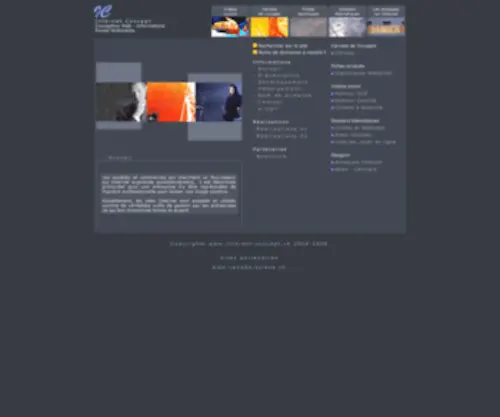 Internet-Concept.ch(Dossiers à thèmes) Screenshot