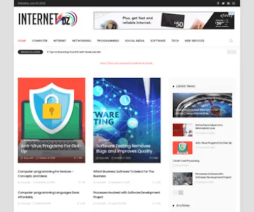 Internet-DZ.com(Internet DZ) Screenshot