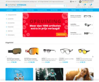 Internet-Eyewear.com(Goedkope brillen online kopen) Screenshot