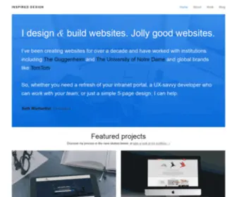 Internet-Inspired.com(Inspired Digital Design) Screenshot