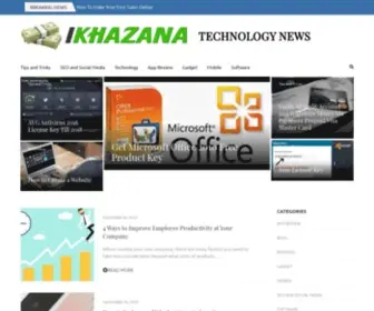 Internet-Khazana.com(Technology News) Screenshot