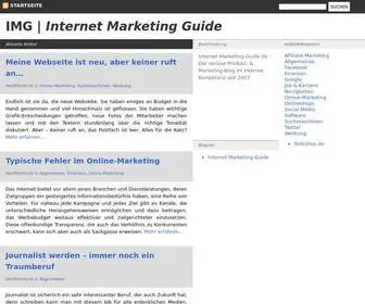 Internet-Marketing-Guide.de(INTERNET MARKETING GUIDE) Screenshot