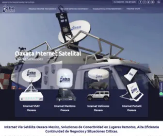 Internet-Oaxaca.mx(Oaxaca Internet Via Satélite) Screenshot