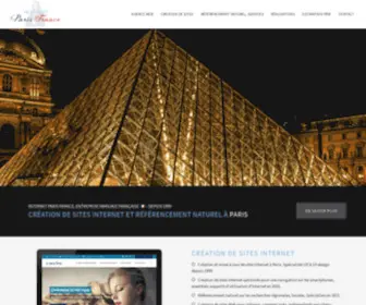 Internet-Paris-France.com(Compagnie Fran) Screenshot