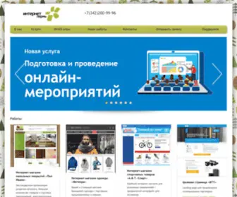 Internet-Perm.ru(Разработка сайтов и интернет) Screenshot
