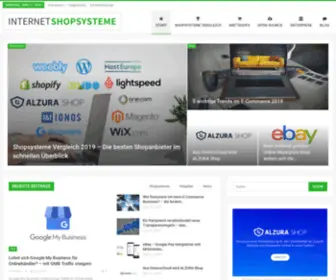 Internet-Shopsysteme.de(Shopsysteme) Screenshot