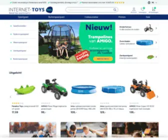 Internet-Toys.com(Online speelgoedwinkel) Screenshot