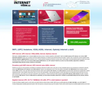 Internet-Vsem.cz(WIFI internet) Screenshot