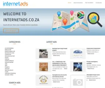 Internetads.co.za(Internet Ads) Screenshot