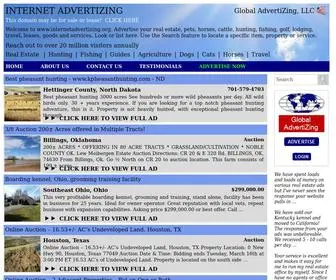 Internetadvertizing.org(Internet advertizing) Screenshot