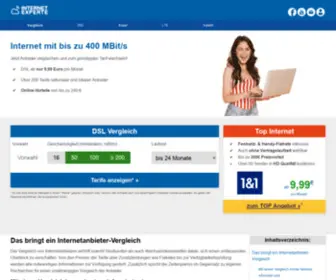 Internetanbieter-Experte.de(Internetanbieter Experte) Screenshot