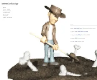Internetarchaeology.org(Internet Archaeology) Screenshot