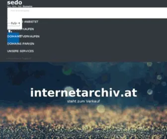 Internetarchiv.at(Internet archiv) Screenshot