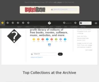 Internetarchive.org(Internet Archive) Screenshot