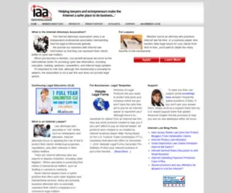 Internetattorneysassociation.org(Internet Attorneys Association LLC) Screenshot