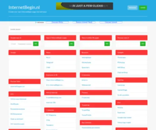 Internetbegin.com(InternetBegin) Screenshot