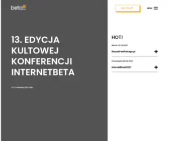 Internetbeta.pl(Poczuj niepowtarzalny klimat) Screenshot