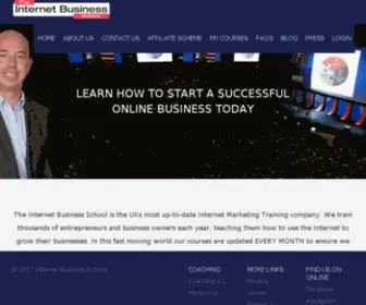 Internetbusinessschool.com(The Internet Business School) Screenshot