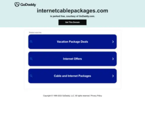 Internetcablepackages.com(Internet And Cable Packages) Screenshot