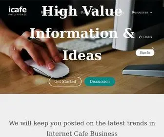 Internetcafe.ph(Internet Cafe Business Solutions) Screenshot