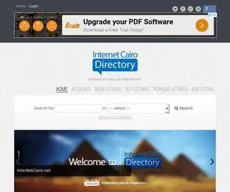 Internetcairo.net(InterNet Cairo Directory) Screenshot
