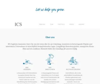 Internetconsumerservices.com(ICS Internet Consumer Services GmbH) Screenshot