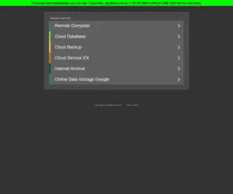 Internetdatastorage.com(Internetdatastorage) Screenshot