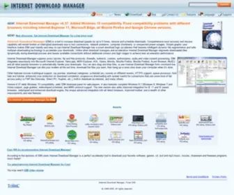 Internetdownloadmanager.org(Internet Download Manager (IDM)) Screenshot