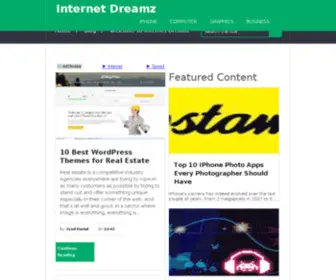 Internetdreamz.com(Internet Dreamz) Screenshot