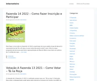 Interneteiro.com(Portal de Notícias) Screenshot