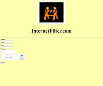 Internetfilter.com(internetfilter) Screenshot