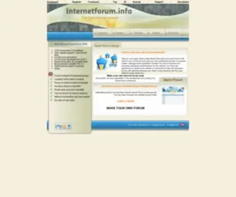 Internetforum.info(Board free of charge) Screenshot