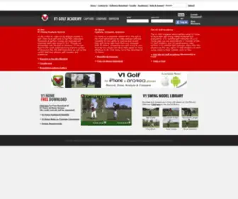 Internetgolfacademy.com(V1 Golf Academy) Screenshot