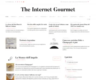 Internetgourmet.it(The Internet Gourmet) Screenshot