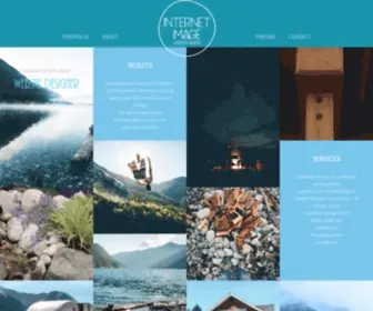 Internetimage.ca(Freelance web designer) Screenshot