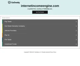 Internetincomeengine.com(Internet Entrpreneur) Screenshot