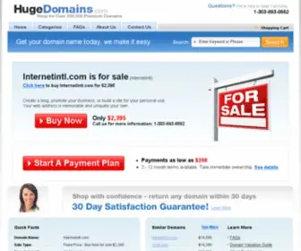 Internetintl.com(Shop for over 300) Screenshot