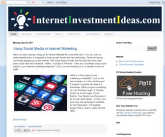Internetinvestmentideas.com(Internetinvestmentideas) Screenshot
