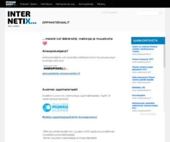 Internetix.fi(Internetix Portaali) Screenshot