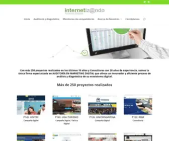 Internetizando.com(Auditoría marketing digital) Screenshot