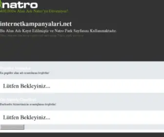 Internetkampanyalari.net(Evde) Screenshot