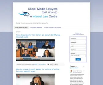 Internetlawexperts.net(Internet Law Experts Lawyers) Screenshot