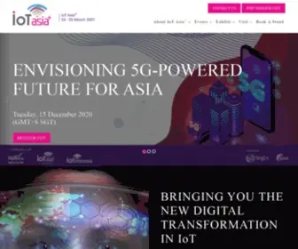 Internetofthingsasia.com(IoT Asia) Screenshot
