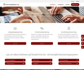 Internetplatsen.se(Startsida) Screenshot