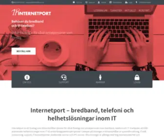 Internetport.se(Internetport Sweden AB) Screenshot