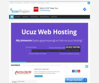 Internetprojeleri.com(İnternet Projeleri) Screenshot
