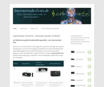 Internetradiotests.de(Internetradio) Screenshot