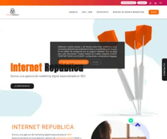 Internetrepublica.com(Agencia de marketing Online) Screenshot